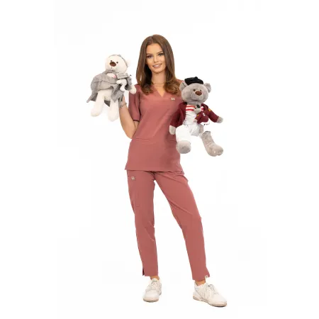 Bluzka medyczna SCRUBS MEDI TEDDY - NAVARETTE DUSTY IRIS